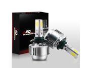 Autolizer 5202 9009 H16 80W 8000LM 3 Sided All in One LED Headlight Bulbs Conversion Kit 6000K Cool White
