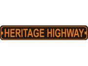 Heritage Highway Novelty Metal Harley Street Sign