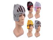 Fashion Winter Warm Roman Knight Hat Gladiator Mask Knitting Cap