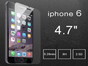 Real 0.26mm 9H 2.5D Tempered Glass Film Screen Protector for 4.7 iphone 6