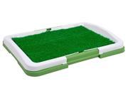 Puppy Potty Trainer Green Indoor Grass Training Patch 3 Layers 18 x 13