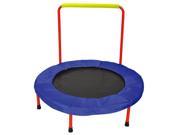 Clevr 36 Trampoline w Handle Non Enclosed Safety padded frame Kids