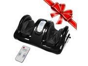 Clevr Electric Shiatsu Kneading Rolling Foot Ankle Massager w Remote