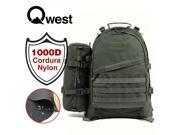 Qwest 55L 10L Bag 1000D Tactical Militarily Pack Molle Daypack Drab Green