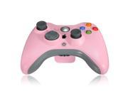 Wireless Remote Game Pad Gamepad Joypad Joystick Controller for Microsoft Xbox 360 Xbox360 Pink