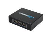 1080P 2 Port HDMI To HDMI Amplifier Switcher Box for HDTV PS3 TV DTS Dobby 7.1 Channel audio DC 5V 1A
