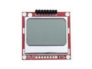 84x48 Pixel LCD Module White Backlight Adapter Led PCB For Nokia 5110 Arduino