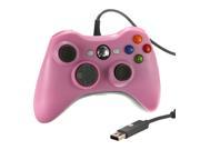 Pink USB Game Pad Gamepad Joystick Jaypad Wired Controller For Xbox360 Xbox 360 Slim PC Windows 7