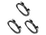 3 x USB Sync Data Charger 1M Cable For Samsung Galaxy Tab 2 3 Note 10.1 8.9 7.0 P1000 P1010 10.1 P7310 P7500 P7510 P7300 Plus