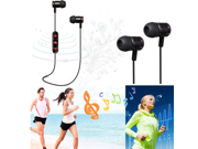 BANPA Wireless Bluetooth V4.1 Stereo Earphone Fashion Sport Running Headset Headphone Mic