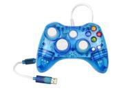 2015 NEW USB Transparent Light Glow Wired USB Gamepad Game pad Joystick Controller For Microsoft XBOX 360 PC