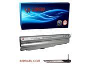 Laptop Battery Sony VAIO VPCZ11AGJ VPCZ11AGX VPCZ11AGX/X VPCZ11AHJ VPCZ11AVJ VPCZ11C5E VPCZ11C7E (Loreso Replacement Part) - 4400mAh, 6 Cell (Silver) Laptop Battery Sony VAIO VPCZ11AGJ VPCZ11AGX VPCZ11AGX/X VPCZ11AHJ VPCZ11AVJ VPCZ11C5E VPCZ11C7E (Loreso Replacement Part) - 4400mAh, 6 Cell (Silver)