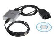ELM327 USB Metal V1.5a OBD2 Auto Diagnostic Tool ELM 327 CAN BUS Interface Erase Trouble Code Scanner