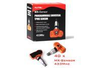 [40 pieces lot] Autel MX Sensor 433MHz Programmable Universal TPMS Sensor Specially Built for Tire Pressure Sensor Replacement MX Sensor 433MHz