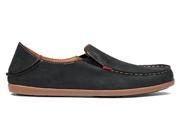 Olukai Nohea Nubuck Women s Comfort Shoe Black Tan