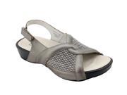 Propet Madeline Removable Insole Sandals Women s Pewter
