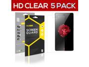 5xZTE ZTE Z9 mini SUPER HD Clear Screen Protector Guard Film Skin
