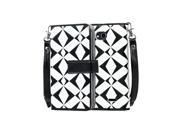 For LG L90 Optimus D405 D415 White Leather Diamond Wallet Case ID Slots Pouches