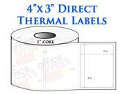 20 Rolls 4x3 Direct Thermal Labels for Zebra GC420d GC420t GK420d GK420t GX420d GX420t LP2844 LP2442 TLP2844 ZP450 Barcode Printer