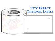 10 Rolls 3x5 Direct Thermal Labels for Zebra Industrial S4M Z4M 105SE 105S 105SL 160S S500 S600 Z4000 ZT200 ZT220 ZT230 ZM400 ZM600 110Xi4 140Xi4 170Xi4 220Xi4