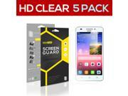5x Huawei Ascend G620S SUPER HD Clear Screen Protector Guard Film Skin