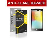 10x LG L Bello Matte Anti fingerprint Anti Glare Screen Protector Guard Film Skin