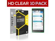 10x Nokia Lumia 735 SUPER HD Clear Screen Protector Guard Film Skin