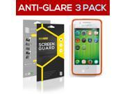 3x Alcatel OneTouch Fire C 4020A Matte Anti fingerprint Anti Glare Screen Protector Guard Film Skin