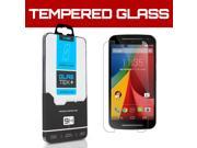 SOJITEK Motorola Moto G 2nd Gen 2014 Tempered HD Clear Glass Screen Protector 0.33mm 2.5D