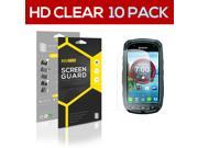 10x Kyocera Torque XT SUPER HD Clear Screen Protector Guard Film Skin