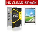 5x Acer Iconia One 8 SUPER HD Clear Screen Protector Guard Film Skin