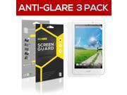 3x Acer Iconia One 8 Matte Anti Glare Screen Protector Guard Film Skin