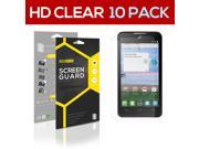 10x Alcatel OneTouch Sonic LTE SUPER HD Clear Screen Protector Guard Film Skin