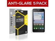 5x Alcatel OneTouch Sonic LTE Matte Anti Glare Screen Protector Guard Film Skin