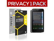 1X Alcatel OneTouch Sonic LTE Anti Spy Privacy Screen Protector Skin