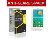 5x Alcatel OneTouch Flash Matte Anti Glare Screen Protector Guard Film Skin