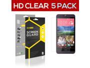 5x HTC Desire 826 SUPER HD Clear Screen Protector Guard Film Skin