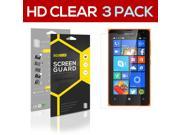 3x Microsoft Lumia 435 SUPER HD Clear Screen Protector Guard Film Skin