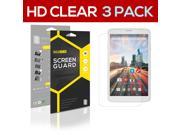 3x Archos 80b Helium Tablet SUPER HD Clear Screen Protector Guard Film Skin