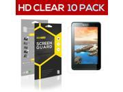 10x Lenovo A7 40 Tablet SUPER HD Clear Screen Protector Guard Film Skin