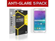 5x Samsung Galaxy Grand Max Matte Anti Glare Screen Protector Guard Film Skin