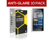 10x BlackBerry Leap Matte Anti Glare Screen Protector Guard Film Skin