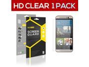 1x HTC One M9 SUPER HD Clear Screen Protector Guard Film Skin