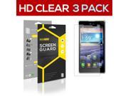 3x LG Spirit SUPER HD Clear Screen Protector Guard Film Skin