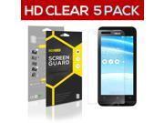 5x ASUS ZenFone Zoom SUPER HD Clear Screen Protector Guard Film Skin