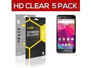 BLU Dash X 5x SUPER HD Clear Screen Protector Guard Film