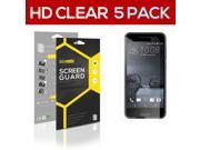 HTC One A9 5x SUPER HD Clear Screen Protector Guard Film