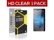 Microsoft Lumia 950 XL 1x SUPER HD Clear Screen Protector Guard Film