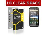 5x SUPER HD Clear Screen Protector Guard Film Kyocera DuraForce XD
