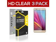 3x SUPER HD Clear Screen Protector Guard Film Huawei Honor 5X